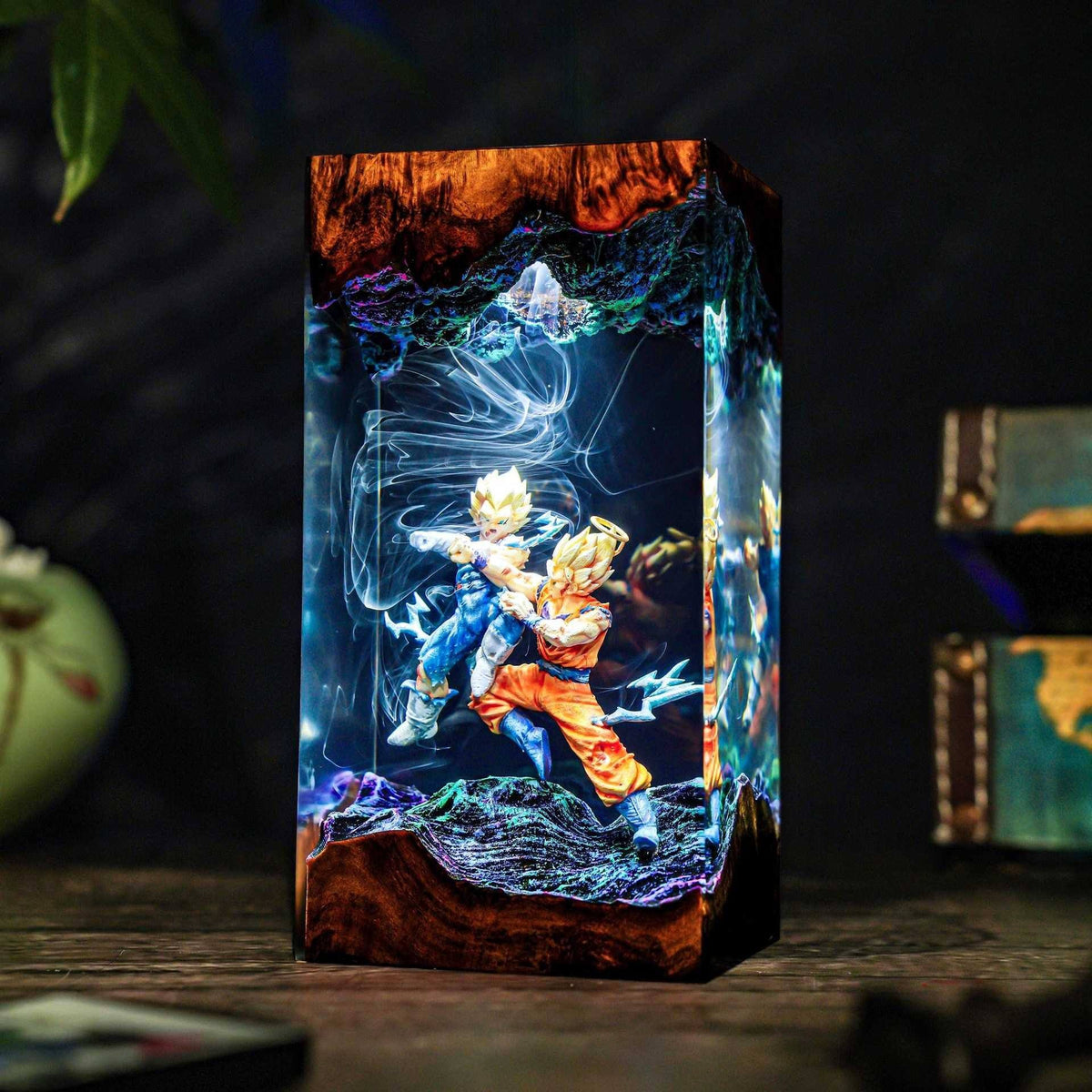 Super Saiyan Goku Resin Night Light
