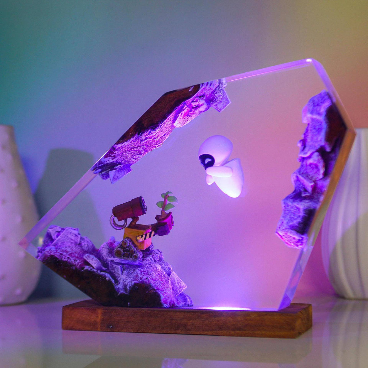 WALL-E & EVE Resin Night Light