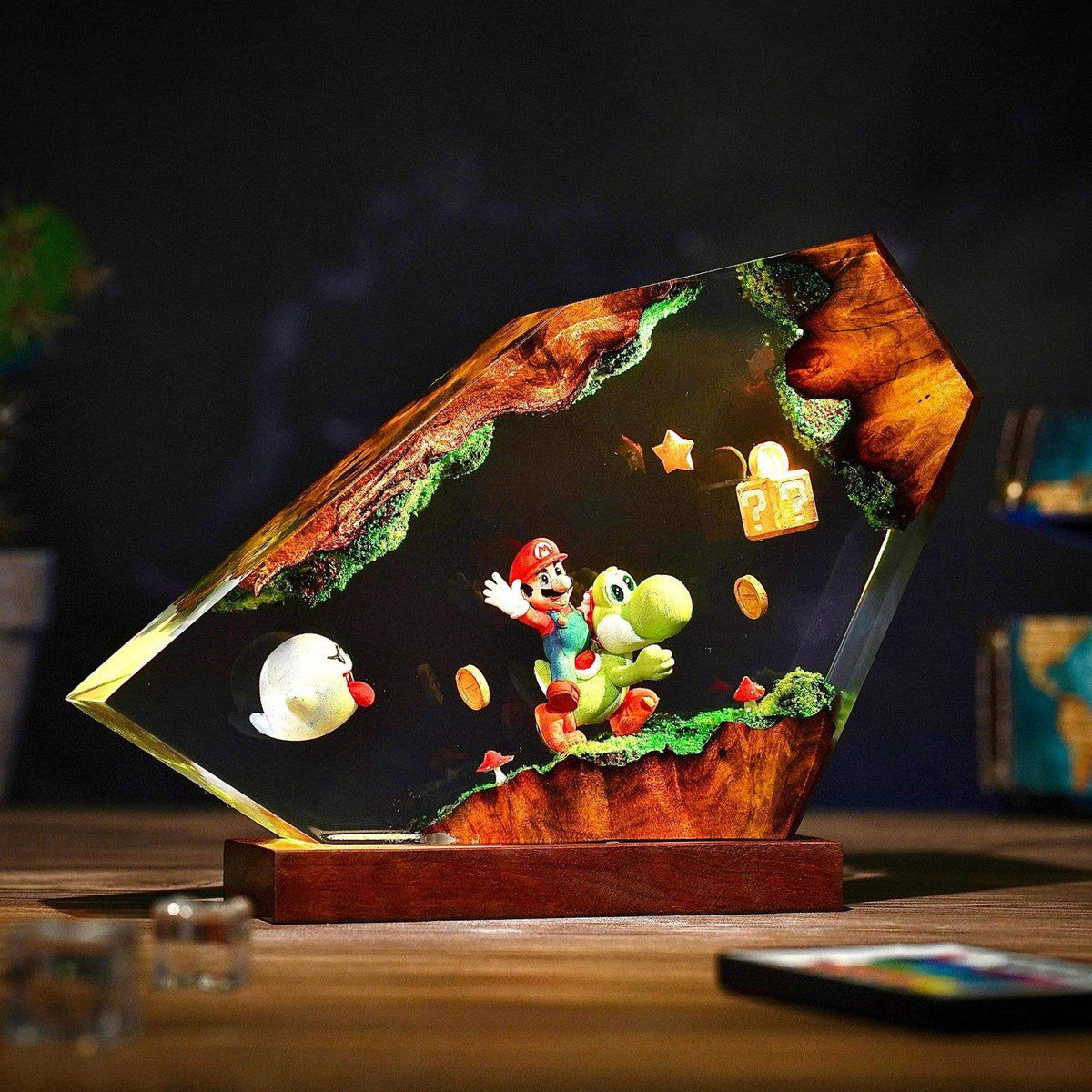 Mario & Yoshi Resin Night Light