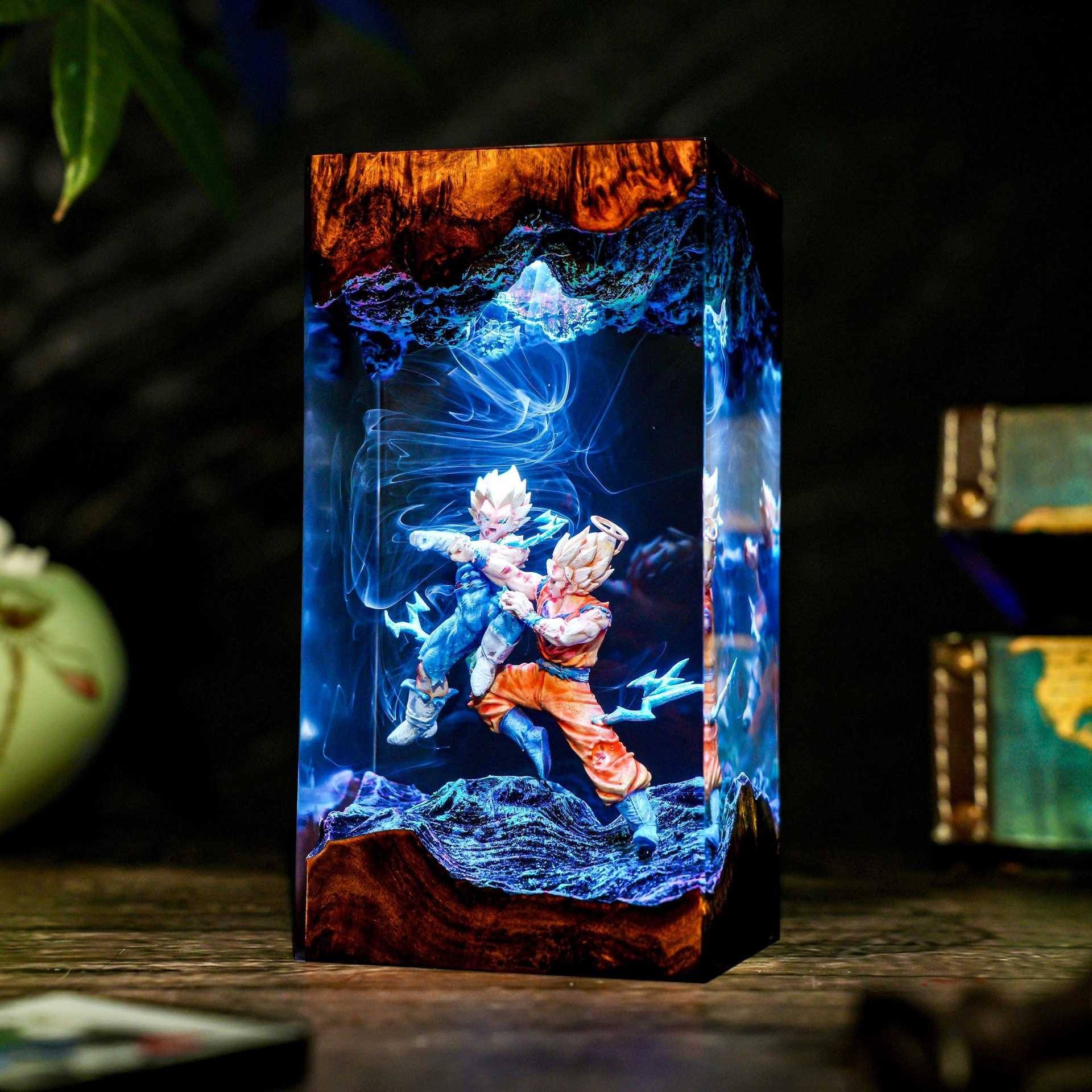 Super Saiyan Goku Resin Night Light