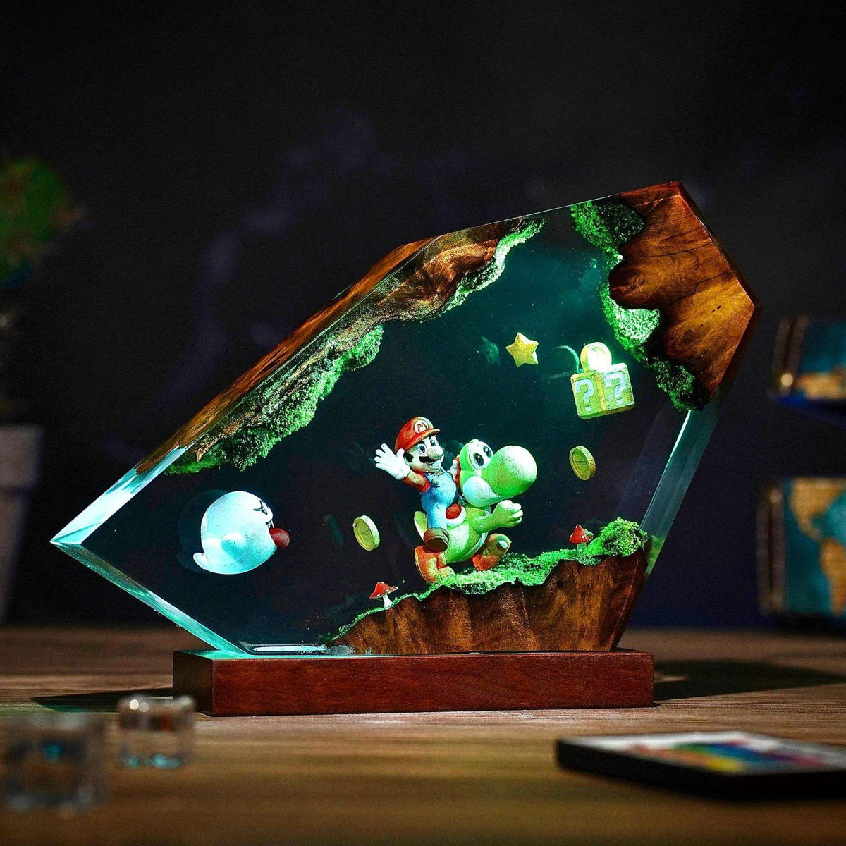 Mario & Yoshi Resin Night Light
