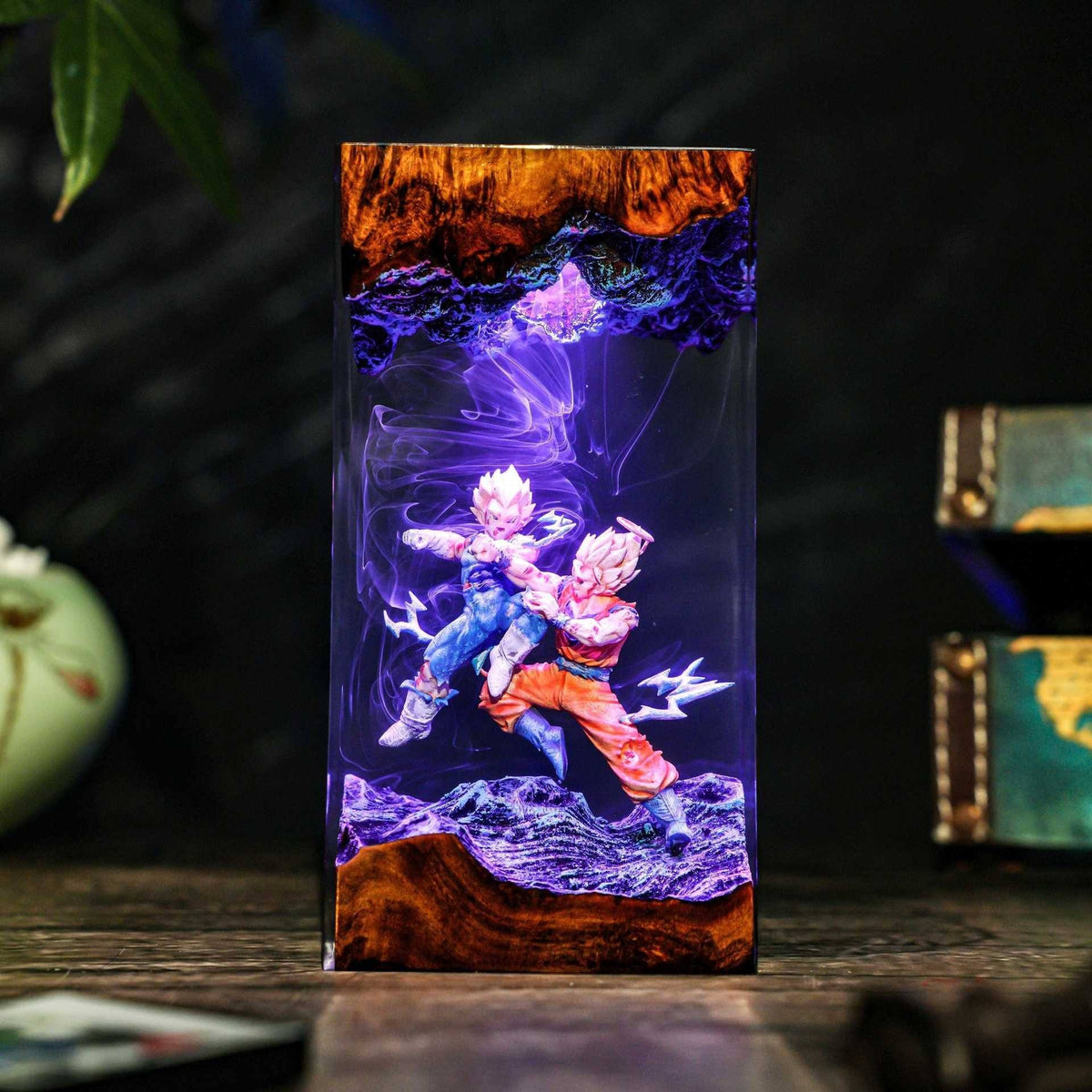Super Saiyan Goku Resin Night Light