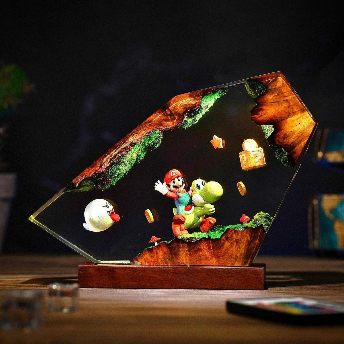 Mario & Yoshi Resin Night Light