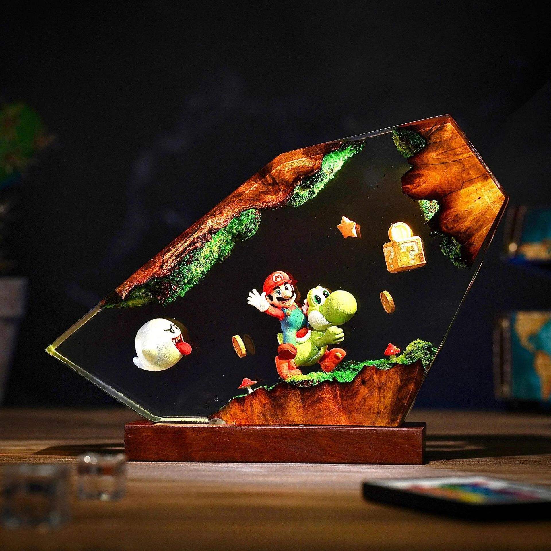 Mario & Yoshi Resin Night Light