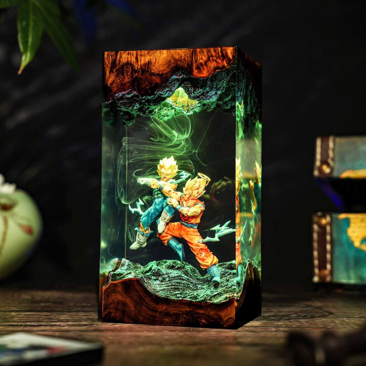 Super Saiyan Goku Resin Night Light