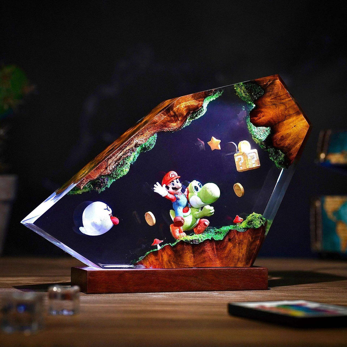 Mario & Yoshi Resin Night Light
