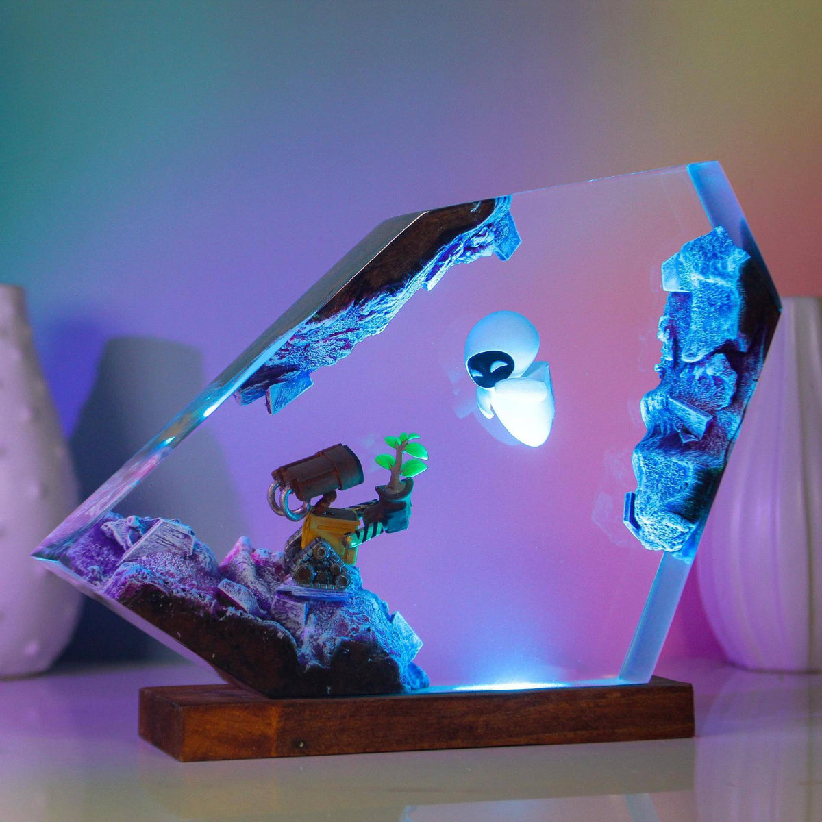 WALL-E & EVE Resin Night Light