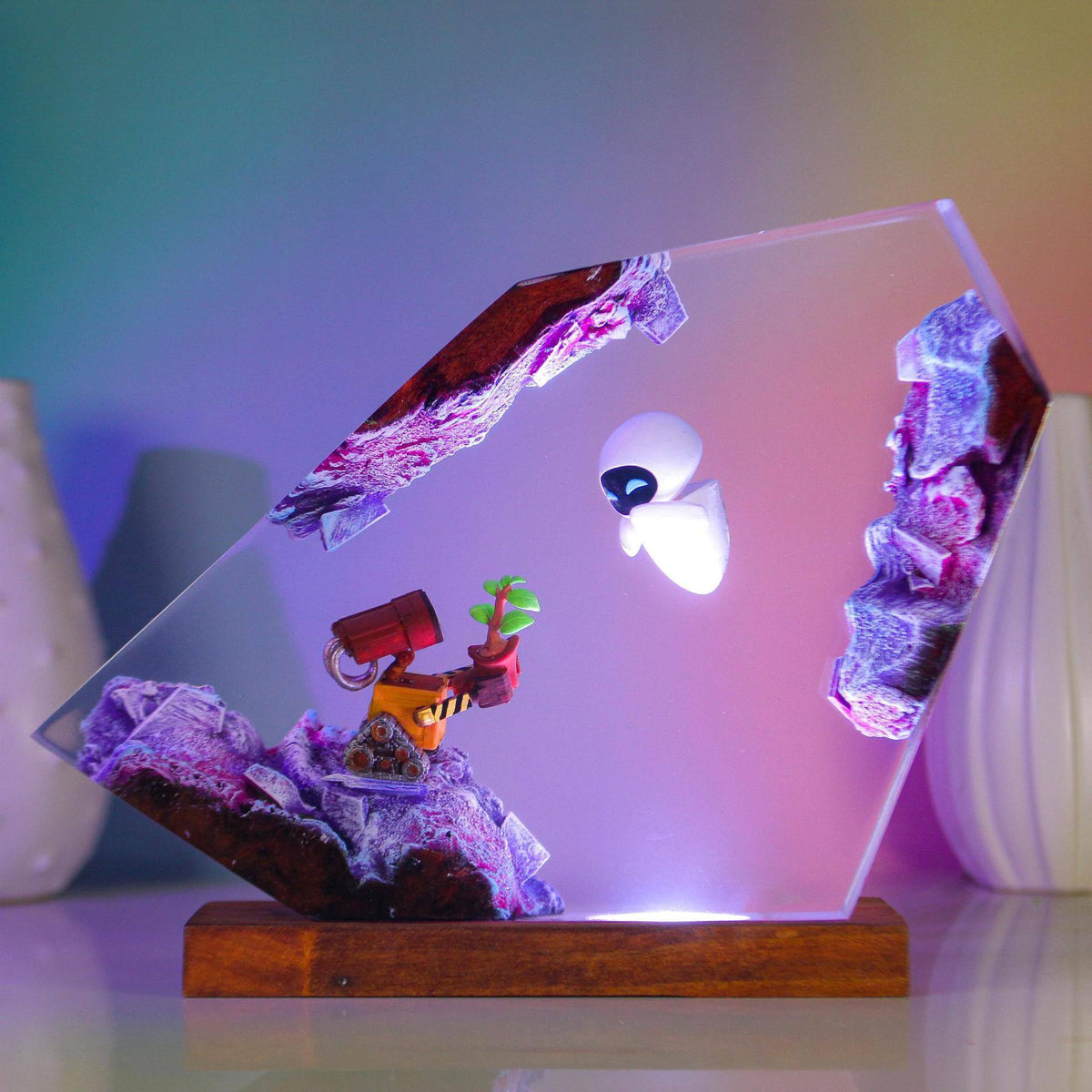 WALL-E & EVE Resin Night Light